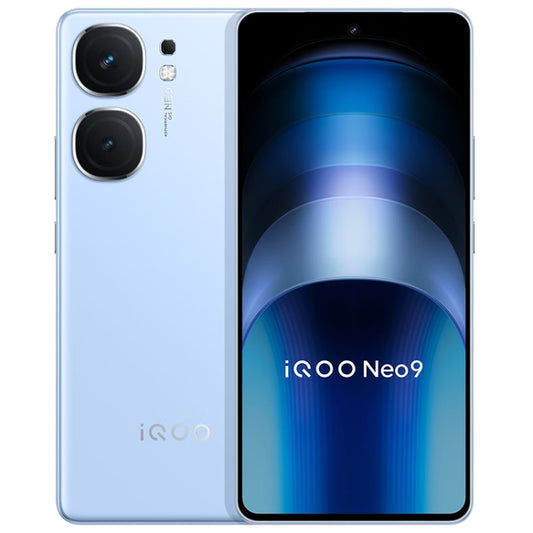 vivo iQOO Neo9, Dual Back Cameras, 16GB+256GB, Face ID / Fingerprint Identification, 6.78 inch Android 14 OriginOS 4 Snapdragon 8 Gen 2 Octa Core, OTG, NFC, Network: 5G, Support Google Play (Blue) - vivo by vivo | Online Shopping UK | buy2fix