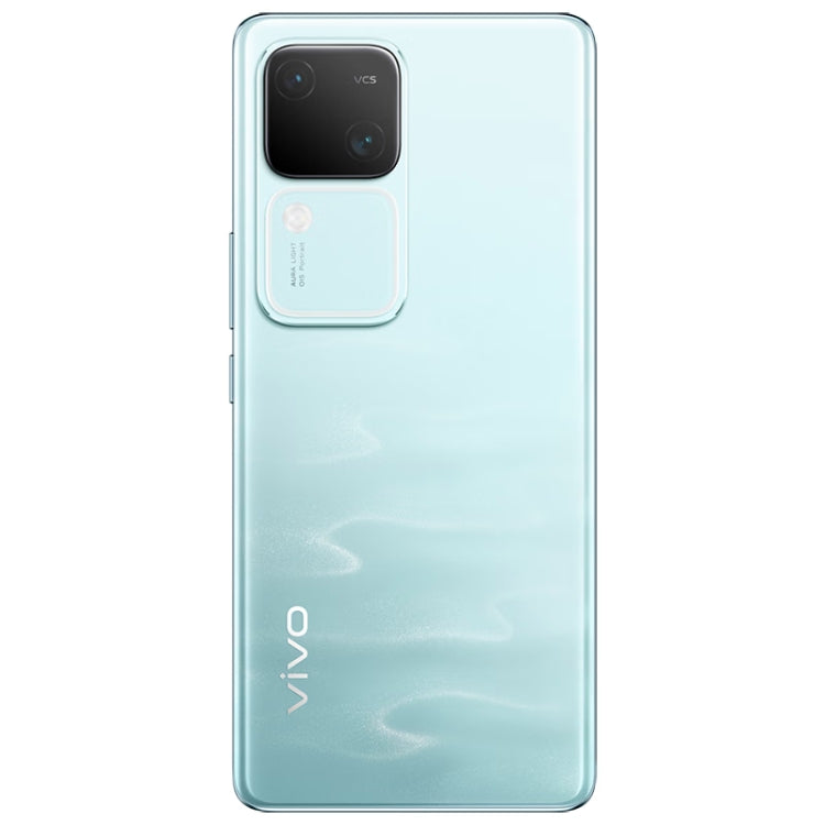 vivo S18, Dual Back Cameras, 8GB+256GB, Face ID Screen Fingerprint Identification, 6.78 inch Android 14.0 OriginOS 4 Snapdragon 7 Gen 3 Octa Core 2.63GHz, OTG, NFC, Network: 5G, Support Google Play (Blue Green) - vivo by vivo | Online Shopping UK | buy2fix