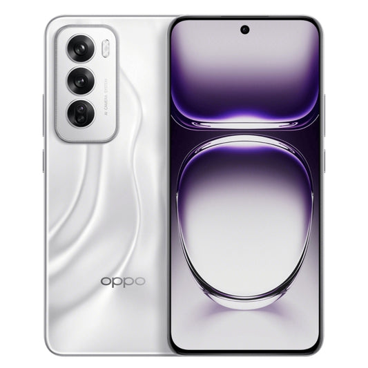 OPPO Reno12 AI Phone, 12GB+256GB, Screen Fingerprint, 6.7 inch ColorOS 14.1 Dimensity 8250 Octa Core up to 3.1GHz, NFC, OTG, Network: 5G (Silver) - OPPO by OPPO | Online Shopping UK | buy2fix