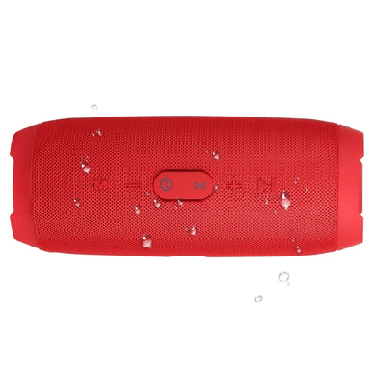 Charge3 Life Waterproof Bluetooth Stereo Speaker, Built-in MIC, Support Hands-free Calls & TF Card & AUX IN & Power Bank(Red) - Waterproof Speaker by buy2fix | Online Shopping UK | buy2fix