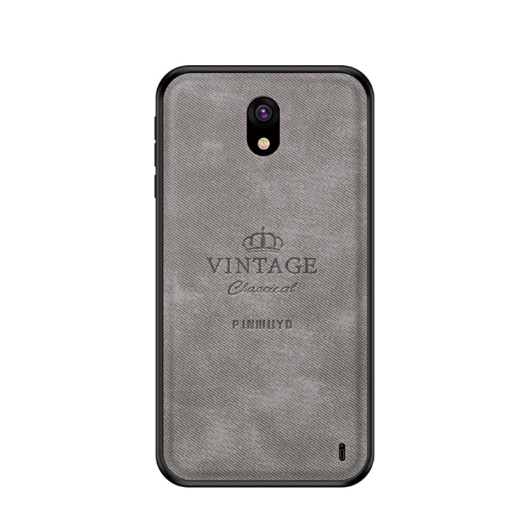 PINWUYO Shockproof Waterproof Full Coverage PC + TPU + Skin Protective Case for Nokia 1 Plus (Grey) - Nokia Cases by PINWUYO | Online Shopping UK | buy2fix