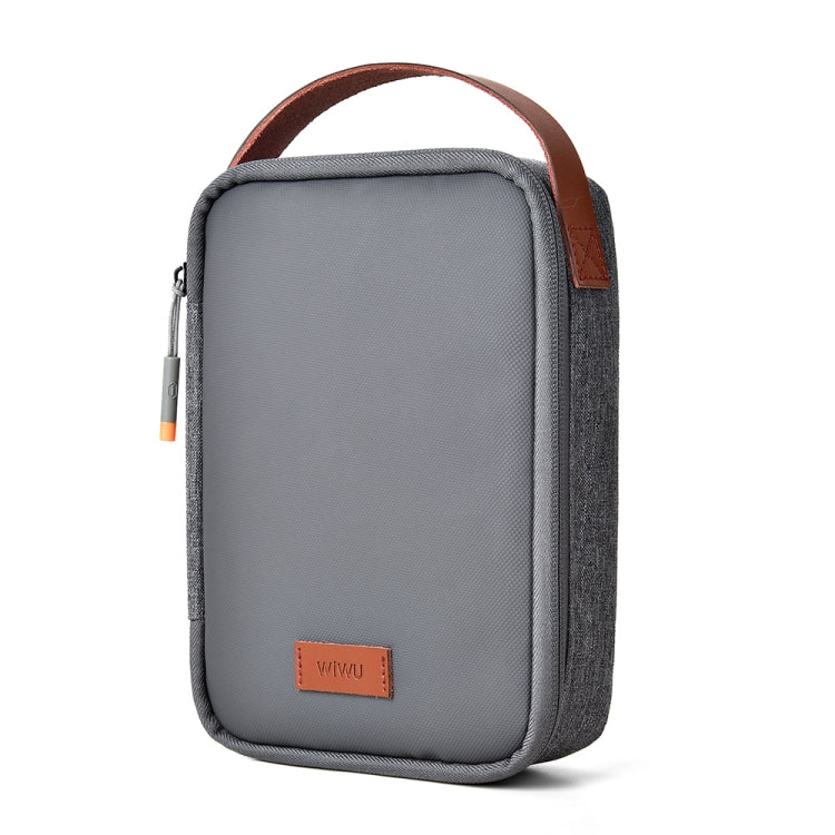 WIWU Minimalis Travel Pouch with Portable Handle (Grey) - Handbags by WIWU | Online Shopping UK | buy2fix