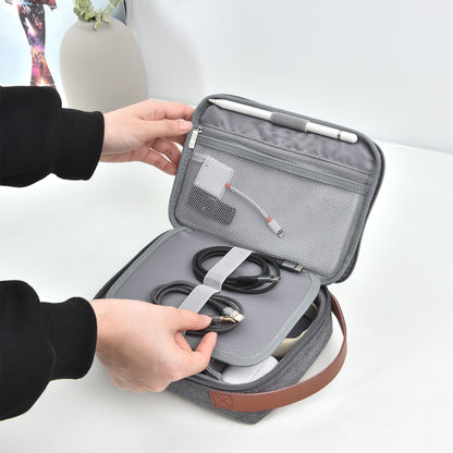 WIWU Minimalis Travel Pouch with Portable Handle (Grey) - Handbags by WIWU | Online Shopping UK | buy2fix