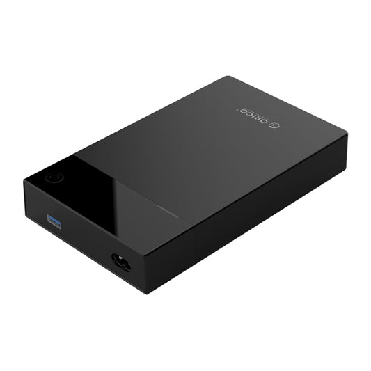 ORICO 3599U3 2.5 / 3.5 inch Portable USB3.0 Hard-Drive Enclosure, US Plug (Black) - HDD Enclosure by ORICO | Online Shopping UK | buy2fix