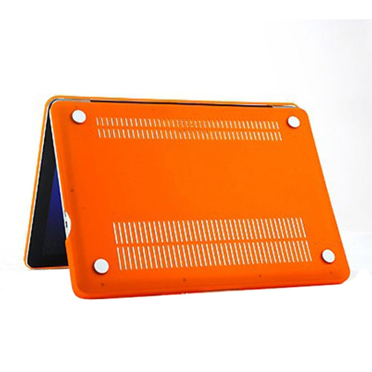 Frosted Hard Plastic Protection Case for Macbook Pro 13.3 inch A1278(Orange) - MacBook Pro Cases by buy2fix | Online Shopping UK | buy2fix