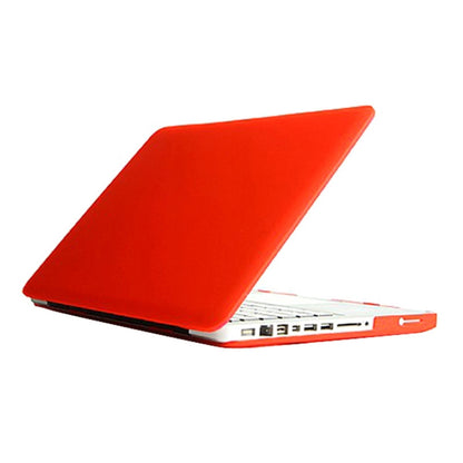 Frosted Hard Plastic Protection Case for Macbook Pro 13.3 inch A1278(Red) - MacBook Pro Cases by buy2fix | Online Shopping UK | buy2fix