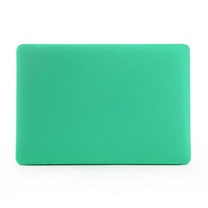 ENKAY for MacBook Pro Retina 15.4 inch (US Version) / A1398 4 in 1 Frosted Hard Shell Plastic Protective Case with Screen Protector & Keyboard Guard & Anti-dust Plugs(Green) - MacBook Pro Cases by ENKAY | Online Shopping UK | buy2fix