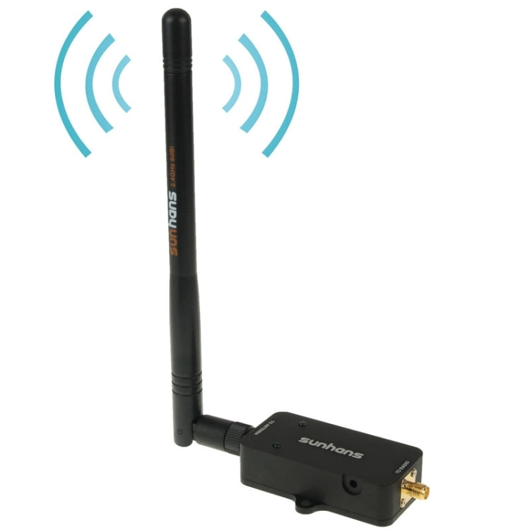 Sunhans SH24BTA-N 35dBm 2.4GHz 3W 11N/G/B WiFi Signal Booster WiFi Amplifier Wireless Repeater(US Plug) - Broadband Amplifiers by buy2fix | Online Shopping UK | buy2fix