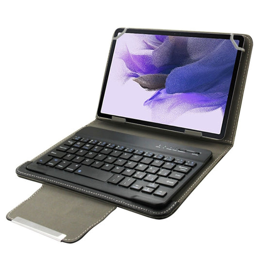 Universal Leather Tablet Case with Separable Bluetooth Keyboard and Holder for 7 inch Tablet PC(Black) - Universal Keyboard by buy2fix | Online Shopping UK | buy2fix