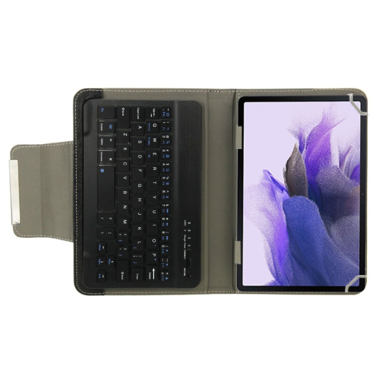 Universal Leather Tablet Case with Separable Bluetooth Keyboard and Holder for 7 inch Tablet PC(Black) - Universal Keyboard by buy2fix | Online Shopping UK | buy2fix