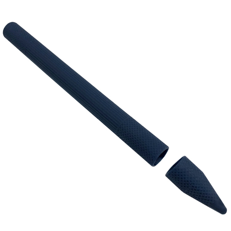 Stylus Pen Silica Gel Protective Case for Microsoft Surface Pro 5 / 6 (Dark Blue) - Pencil Accessories by buy2fix | Online Shopping UK | buy2fix