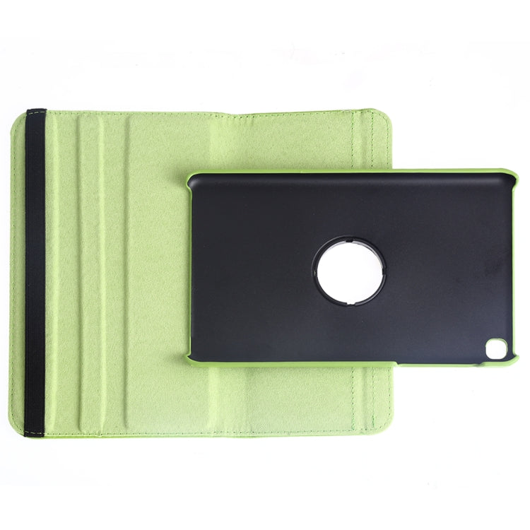 Litchi Texture Horizontal Flip 360 Degrees Rotation Leather Case for Galaxy Tab A 8 (2019) / P200 / P205, with Holder (Green) - Tab A 8.0 & S Pen (2019) P200/P205 by buy2fix | Online Shopping UK | buy2fix