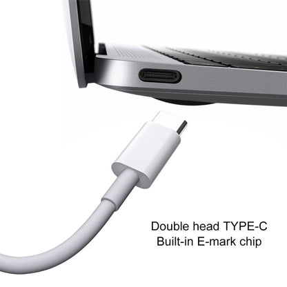 PD 5A USB-C / Type-C Male to USB-C / Type-C Male Fast Charging Cable, Cable Length: 2m (White) - USB-C & Type-C Cable by buy2fix | Online Shopping UK | buy2fix