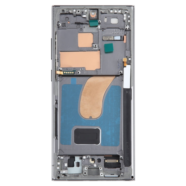 For Samsung Galaxy S23 Ultra SM-S918U US Edition Original LCD Screen Digitizer Full Assembly with Frame (Green) - LCD Screen by buy2fix | Online Shopping UK | buy2fix