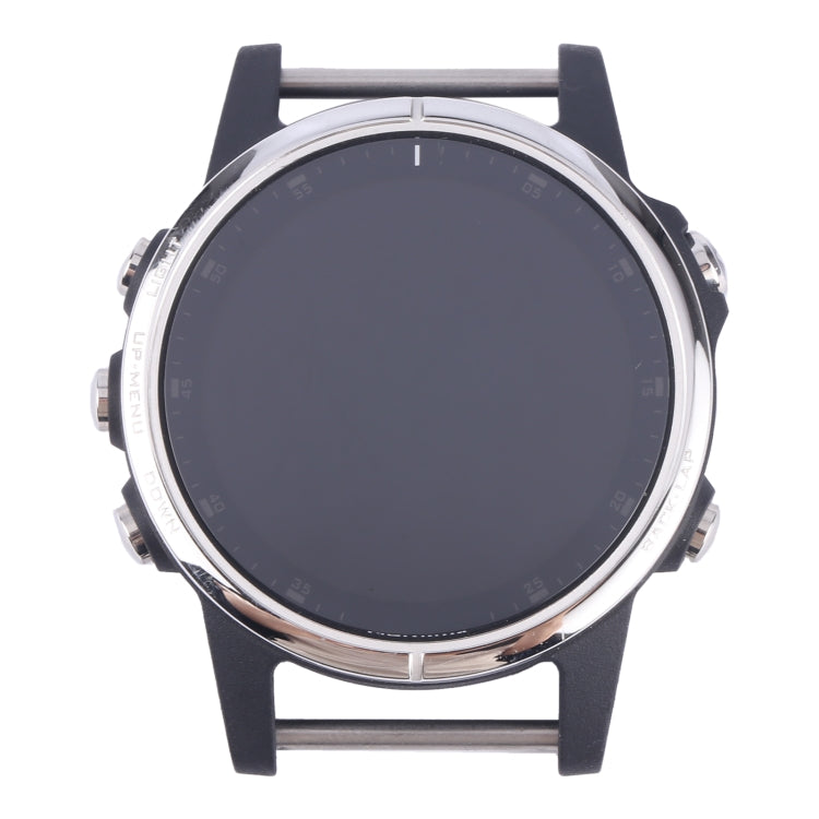 LCD Screen and Digitizer Full Assembly With Frame for Garmin Fenix 5S Plus Sapphire Version(Silver) - For Garmin by buy2fix | Online Shopping UK | buy2fix