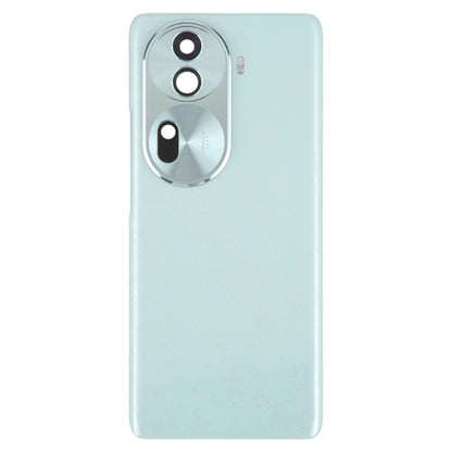 For OPPO Reno11 5G Original Battery Back Cover with Camera Lens Cover(Green) - Back Cover by buy2fix | Online Shopping UK | buy2fix