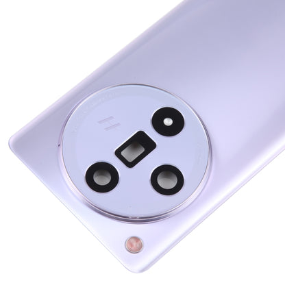 For OPPO Find X7 Original Battery Back Cover with Camera Lens Cover(Purple) - Back Cover by buy2fix | Online Shopping UK | buy2fix