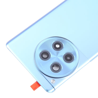 For OnePlus Ace 3 PJE110 Original Glass Battery Back Cover with Camera Lens(Blue) - Back Cover by buy2fix | Online Shopping UK | buy2fix