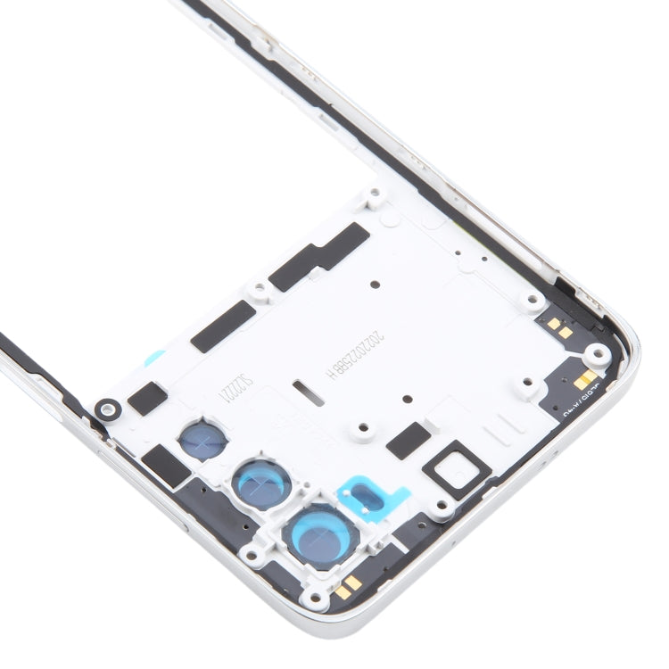 For Motorola Moto G52 Original Middle Frame Bezel Plate (Silver) - Frame Bezel Plate by buy2fix | Online Shopping UK | buy2fix