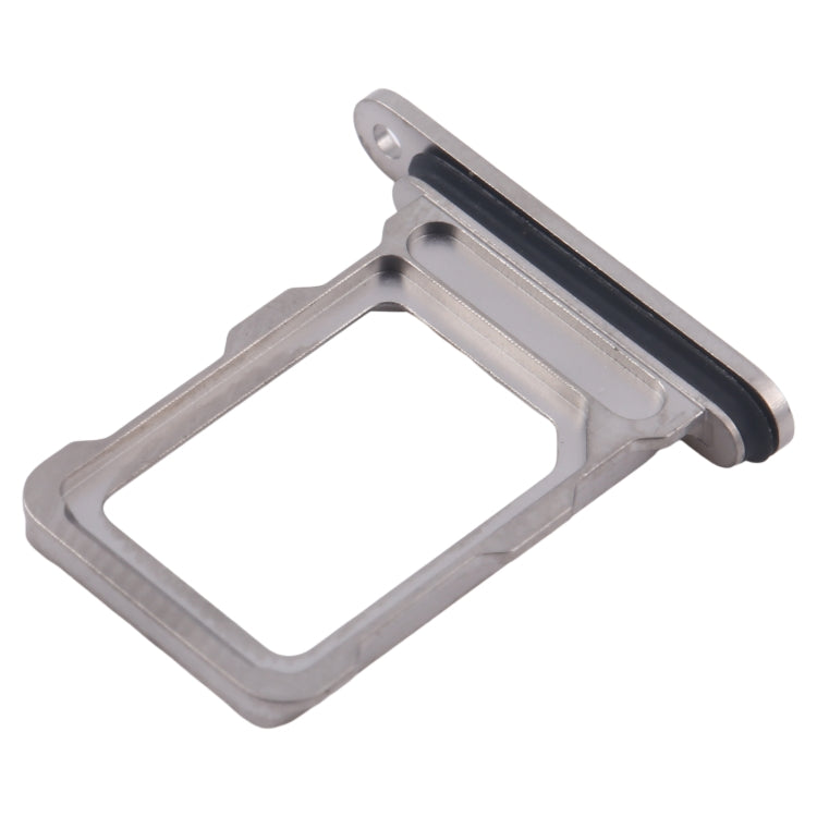 For iPhone 16 Pro SIM + SIM Card Tray (Titanium Color) -  by buy2fix | Online Shopping UK | buy2fix