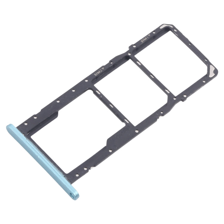 For Samsung Galaxy A06 SM-A065F Original SIM Card Tray + SIM Card Tray + Micro SD Card Tray (Green) - Galaxy A Series Parts by buy2fix | Online Shopping UK | buy2fix