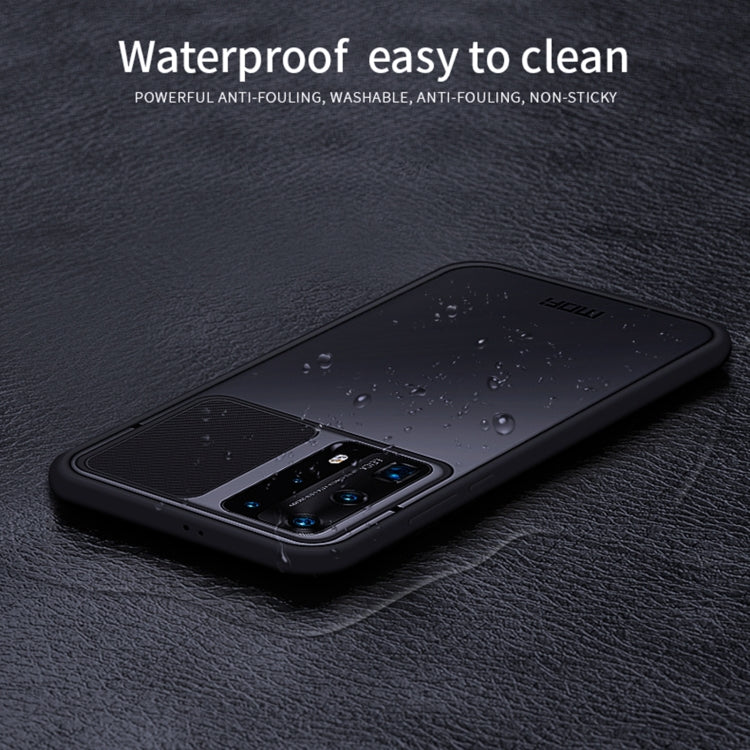 For Huawei P40 Pro+ MOFI Xing Dun Series PC + TPU Anti-peep Waterproof And Anti-drop All-inclusive Protective Shell, Translucent Frosted(Purple) - Huawei Cases by MOFI | Online Shopping UK | buy2fix