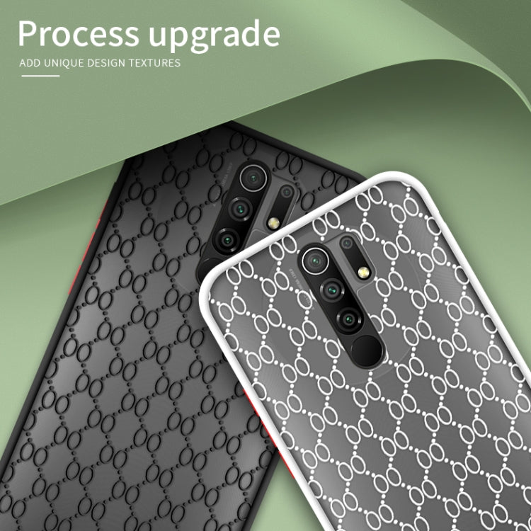 For Xiaomi Redmi 9 PINWUYO Series 2nd Generation PC + TPU Anti-drop All-inclusive Protective Shell Matte Back Cover(Black) - Xiaomi Cases by PINWUYO | Online Shopping UK | buy2fix