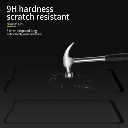 For Huawei Y6P / Honor 9A  PINWUYO 9H 2.5D Full Screen Tempered Glass Film(Black) - Honor Tempered Glass by PINWUYO | Online Shopping UK | buy2fix