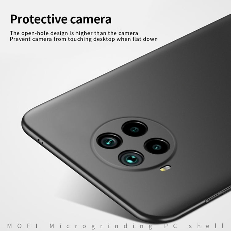 For Xiaomi Mi 10T Lite/NOTE9 PRO 5G MOFI Frosted PC Ultra-thin Hard C(Black) - Xiaomi Cases by MOFI | Online Shopping UK | buy2fix