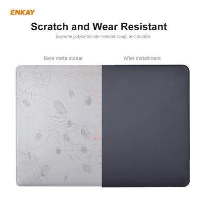 ENKAY 3 in 1 Matte Laptop Protective Case + US Version TPU Keyboard Film + Anti-dust Plugs Set for MacBook Pro 15.4 inch A1707 & A1990 (with Touch Bar)(Orange) - MacBook Pro Cases by ENKAY | Online Shopping UK | buy2fix