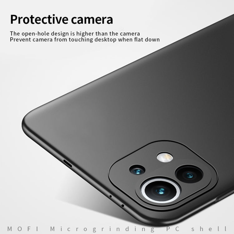 For Xiaomi Mi 11 MOFI Frosted PC Ultra-thin Hard Case(Rose Gold) - Xiaomi Cases by MOFI | Online Shopping UK | buy2fix