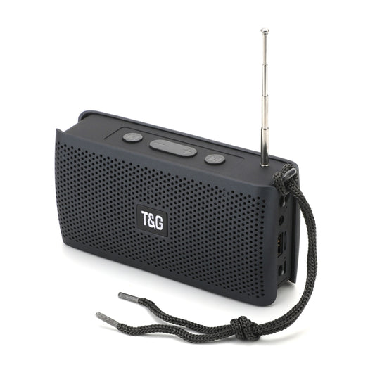 T&G TG282 Portable Bluetooth Speakers with Flashlight, Support TF Card / FM / 3.5mm AUX / U Disk / Hands-free Call(Blue) - Desktop Speaker by T&G | Online Shopping UK | buy2fix