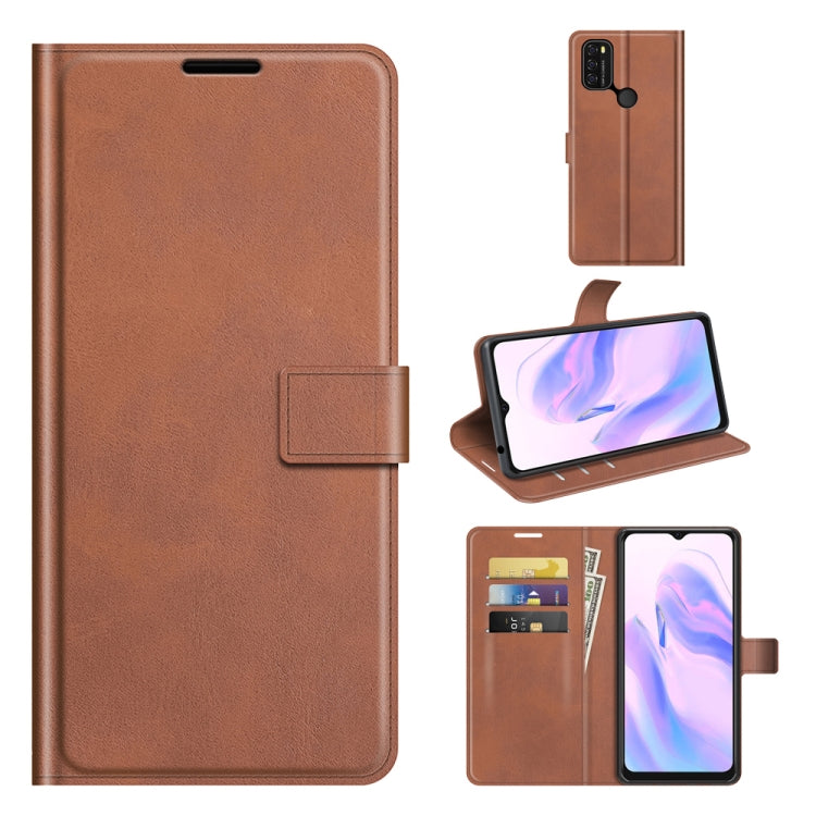 For Blackview A70 Retro Calf Pattern Buckle Horizontal Flip Leather Case with Holder & Card Slots & Wallet(Light Brown) - More Brand by buy2fix | Online Shopping UK | buy2fix