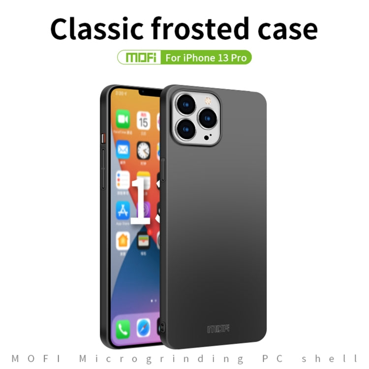 For iPhone 13 Pro MOFI Frosted PC Ultra-thin Hard Case(Red) - iPhone 13 Pro Cases by MOFI | Online Shopping UK | buy2fix