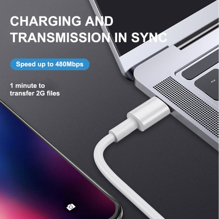 2m PD20W USB-C / Type-C to 8 Pin PD Fast Charging Sync Data Cable for iPhone 13 / 12 Series - Normal Style Cable by buy2fix | Online Shopping UK | buy2fix