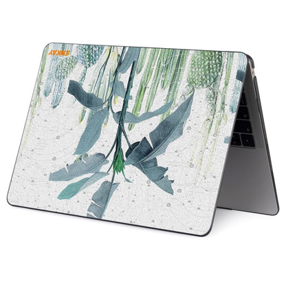 ENKAY Hat-Prince Natural Series Laotop Protective Crystal Case for MacBook Pro 16 inch A2141(Banana Leaves) - MacBook Pro Cases by ENKAY | Online Shopping UK | buy2fix