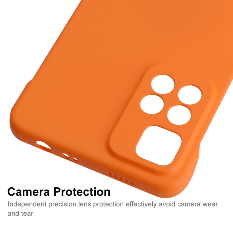 For Xiaomi Redmi Note 11 Pro / Pro+ 5G ENKAY Matte Frameless Hard PC Case(Orange) - Xiaomi Cases by ENKAY | Online Shopping UK | buy2fix