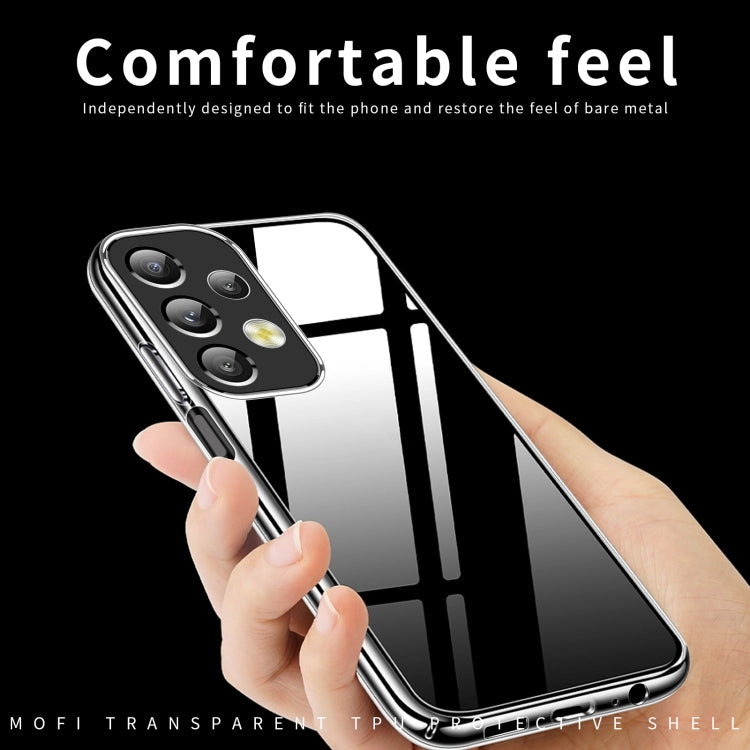 For Samsung Galaxy A23 4G/5G MOFI Ming Series Ultra-thin TPU Phone Case(Transparent) - Galaxy Phone Cases by MOFI | Online Shopping UK | buy2fix