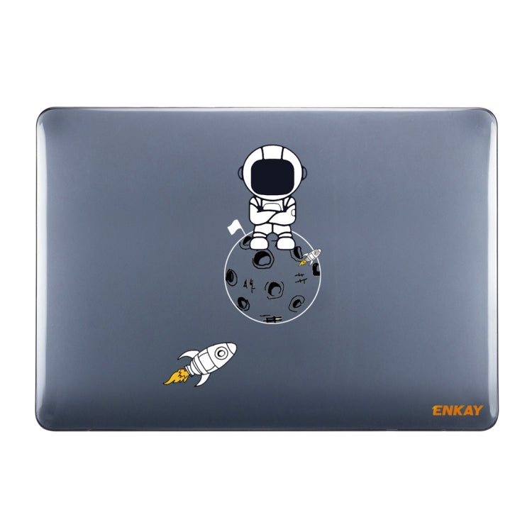 For MacBook Pro 16.2 A2485/A2880 2023 ENKAY Hat-Prince 3 in 1 Spaceman Pattern Laotop Protective Crystal Case with TPU Keyboard Film / Anti-dust Plugs, Version:US(Spaceman No.4) - MacBook Pro Cases by ENKAY | Online Shopping UK | buy2fix