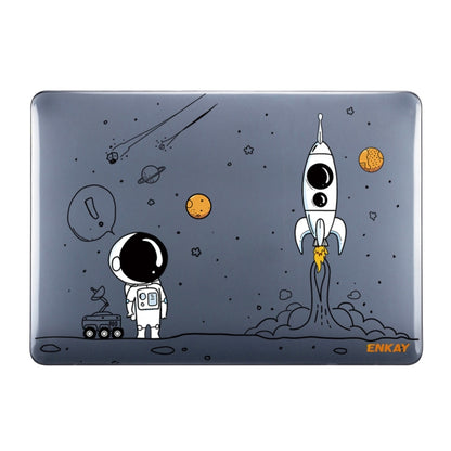 For MacBook Pro 16.2 A2485/A2880 2023 ENKAY Hat-Prince 3 in 1 Spaceman Pattern Laotop Protective Crystal Case with TPU Keyboard Film / Anti-dust Plugs, Version:EU(Spaceman No.1) - MacBook Pro Cases by ENKAY | Online Shopping UK | buy2fix