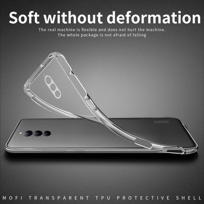 For ZTE Nubia Red Magic 8 / 8 Pro MOFI Ming Series Ultra-thin TPU Phone Case(Transparent) - ZTE Cases by MOFI | Online Shopping UK | buy2fix