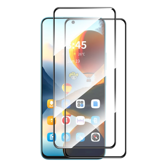 For Motorola Moto G Power 2024 2pcs ENKAY Full Glue High Aluminum-silicon Tempered Glass Film - Motorola Tempered Glass by ENKAY | Online Shopping UK | buy2fix