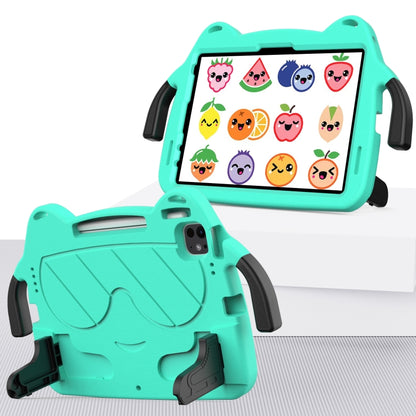 For iPad Pro 11 2024 Ice Baby EVA Shockproof Hard PC Tablet Case(Mint Green+Black) - iPad Pro 11 2024 Cases by buy2fix | Online Shopping UK | buy2fix