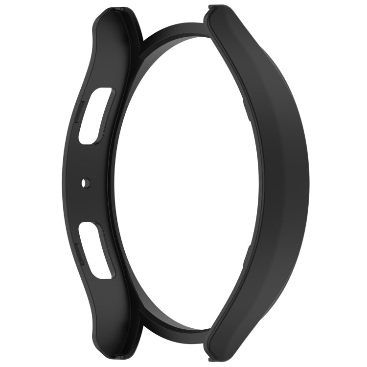 For Samsung Galaxy Watch 6 44mm Half Coverage Hollow PC Watch Protective Case(Black) - Watch Cases by buy2fix | Online Shopping UK | buy2fix