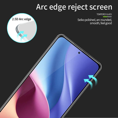 For Xiaomi Redmi Note 13 / 13 Pro 5G MOFI 9H 2.5D Full Screen Tempered Glass Film(Black) - Note 13 Tempered Glass by MOFI | Online Shopping UK | buy2fix