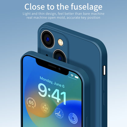 For iPhone 15 PINWUYO Sense Series Liquid Silicone TPU Phone Case(Black) - iPhone 15 Cases by PINWUYO | Online Shopping UK | buy2fix