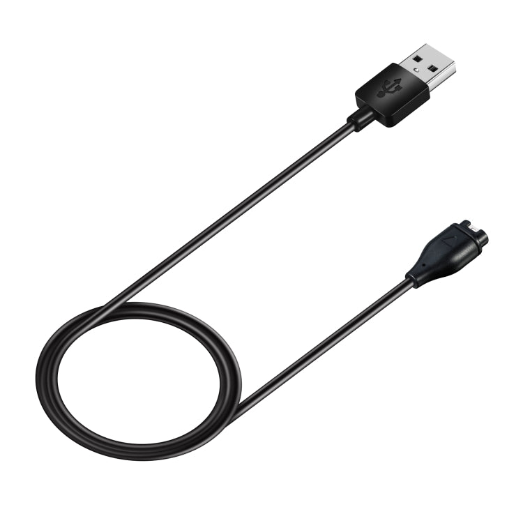 For Garmin Venu 3S USB Port 1m Smart Watch Charging Cable(Black) - Charger by buy2fix | Online Shopping UK | buy2fix