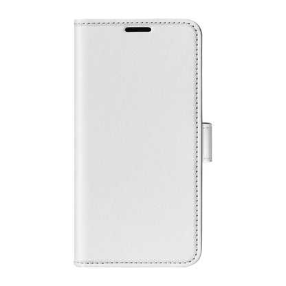 For Xiaomi 14 Ultra R64 Texture Horizontal Flip Leather Phone Case(White) - 14 Ultra Cases by buy2fix | Online Shopping UK | buy2fix