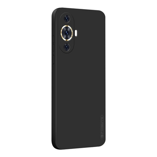 For Huawei nova 11 4G PINWUYO Sense Series Liquid Silicone TPU Phone Case(Black) - Huawei Cases by PINWUYO | Online Shopping UK | buy2fix