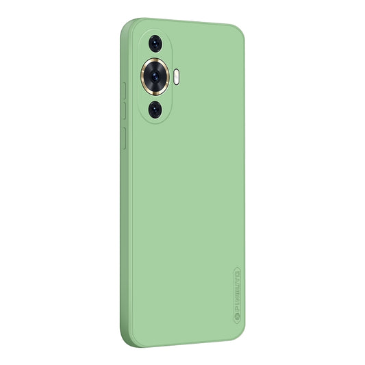 For Huawei nova 11 4G PINWUYO Sense Series Liquid Silicone TPU Phone Case(Green) - Huawei Cases by PINWUYO | Online Shopping UK | buy2fix